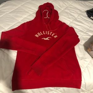Red Hollister Hoodie